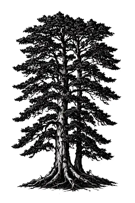 Trees Background Looking