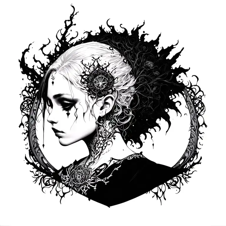 Cybersigillism Gothic Back