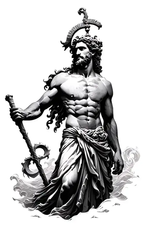 Greek God Poseidon