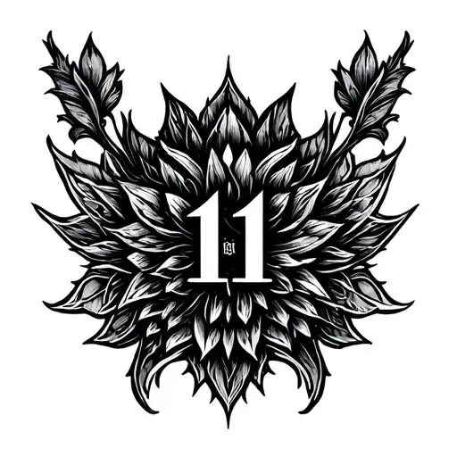 Number 111 Dark Style