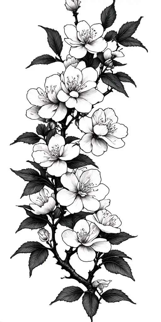 Cherry Blossom Branch