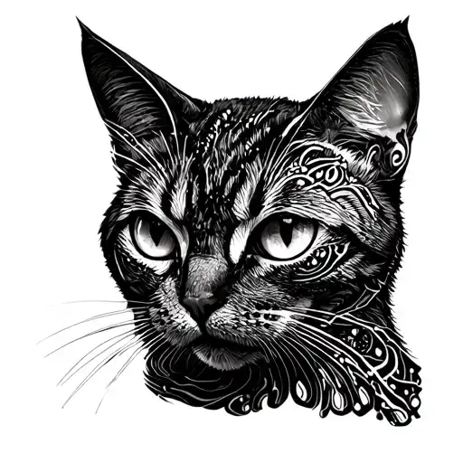 Cybercigilism Out Of Cat's Pattern Inspired