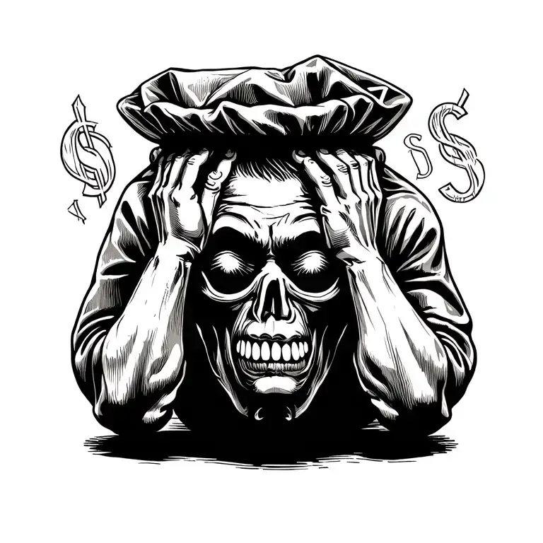 See No Evil Speak No Evil Hear No Evil Money Money Bag Dollars