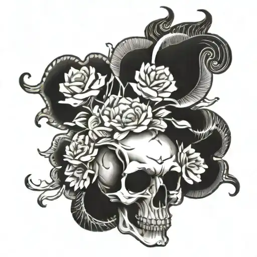 Skull Surrounded