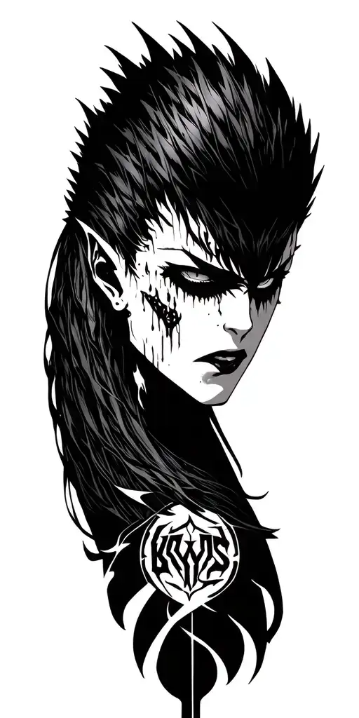 A Berserk Anime Guts Sacrifice Brand