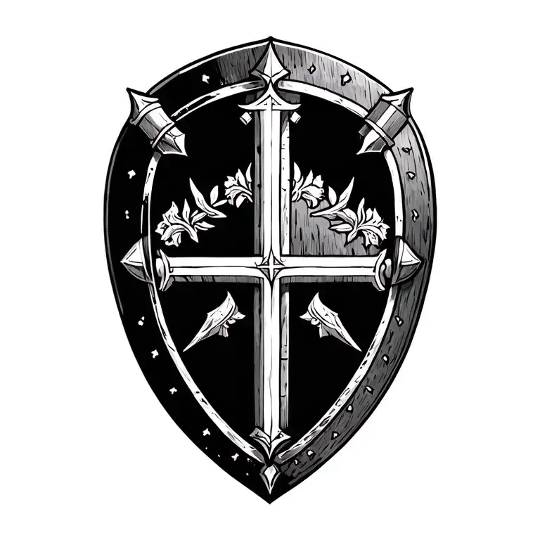 Knight Templar Shield