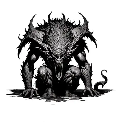 Anxiety As A Balrog From The Dark Depth