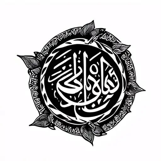 Arabic Sowrd Staped In The Ground