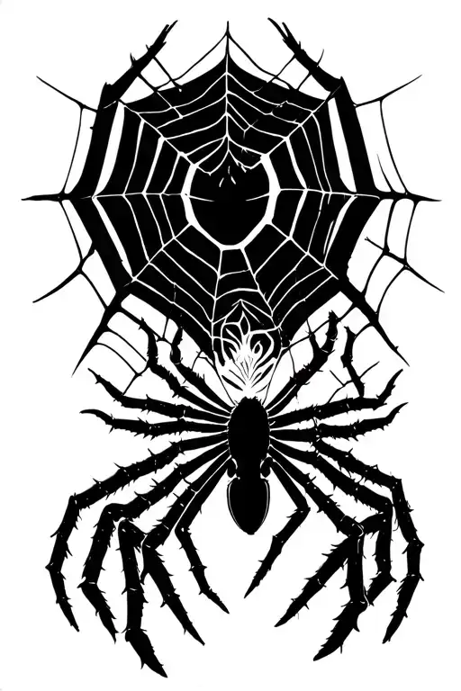 Cyber Sigilism Spider Web