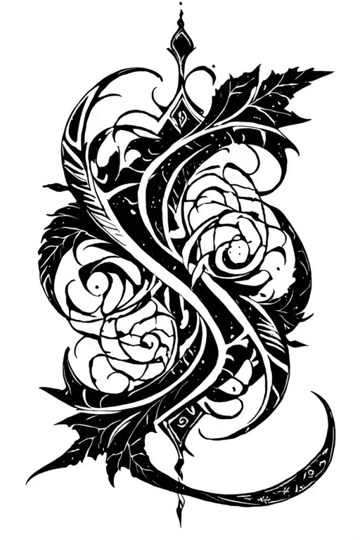 Irish Tribal And Gothic Inspired