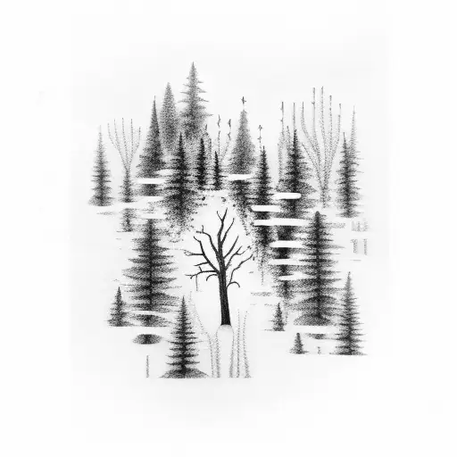 Very Minimal Forest With Music