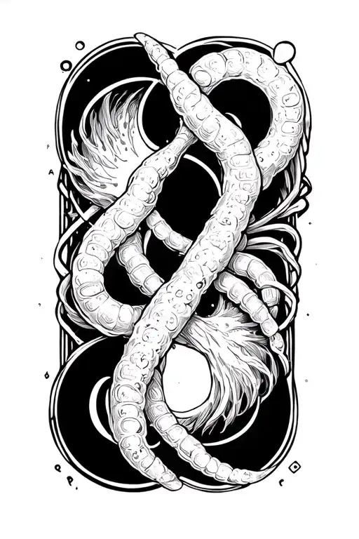 Serotonin And Dopamine Symbols