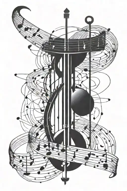 Music Dna Tattoo Under Skin