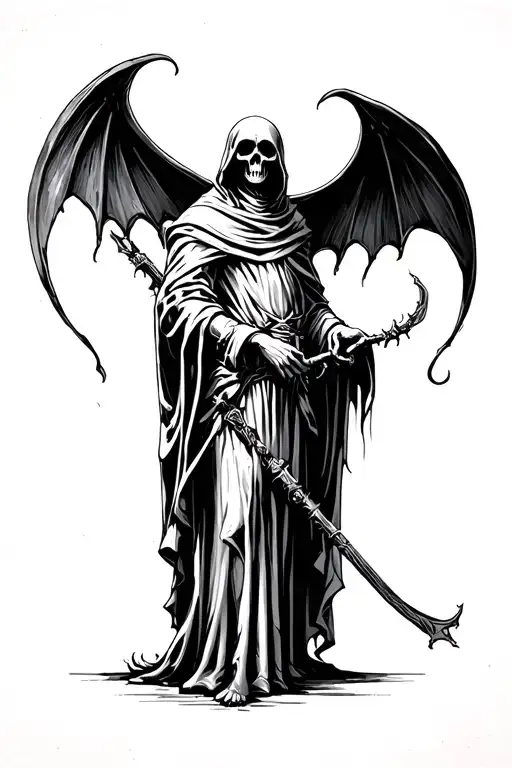 Grim Reaper Standing