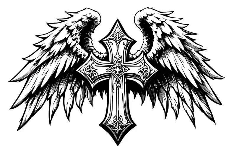 Crusade Knight Angel Cross