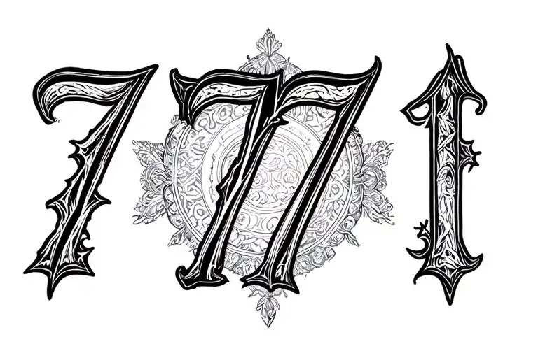 777 Font