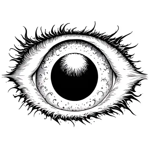 A Black Hole And A Man Who Looks Inside The Hole And The Hole Of The Soul Of Adam