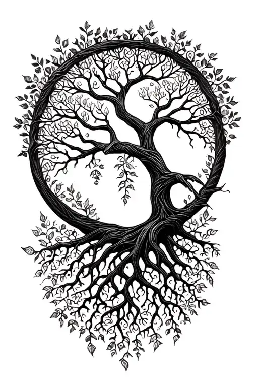 Tree Of Life Intertwined