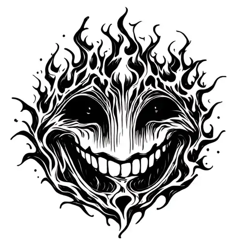 Pyrokinesis Smile Face