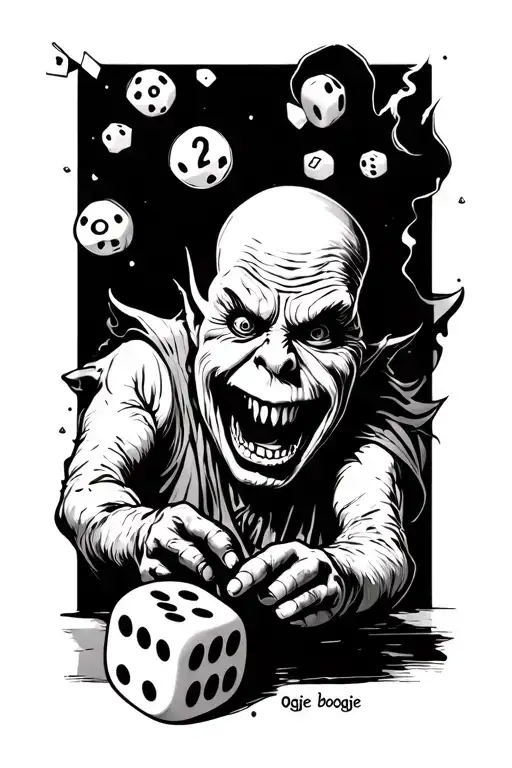 Ogie Boogie Playing With Dice