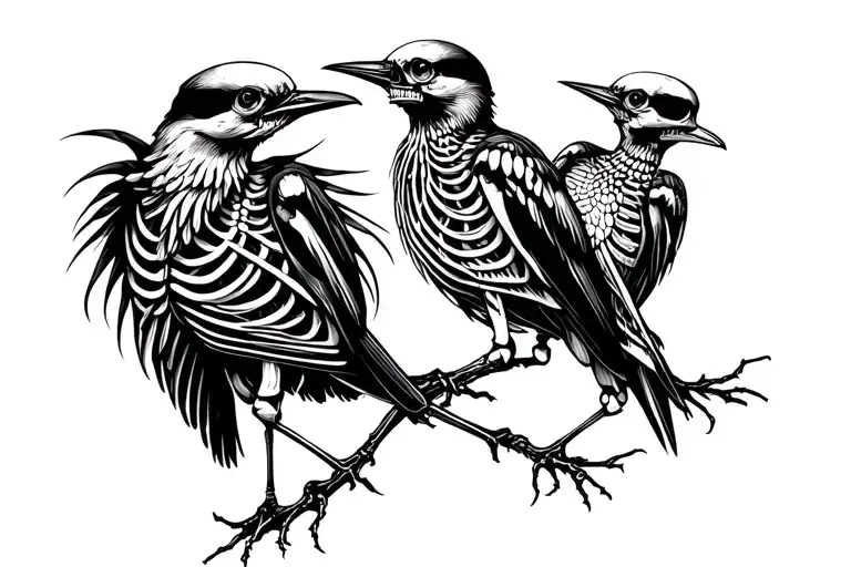 Bird Skeletons