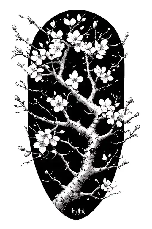 Cherry Blossom Tree Branches