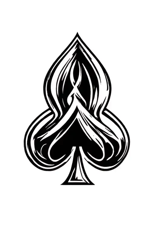 Black Spade Symbol