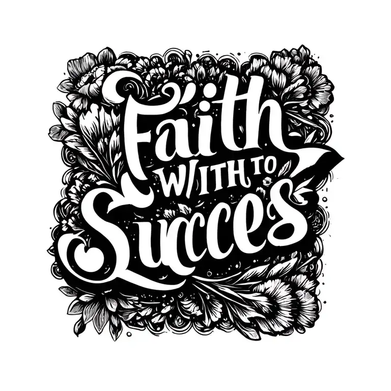 Text - With Faith To Success