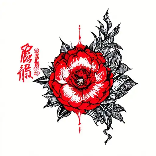 Write Oshaine In Red Ink