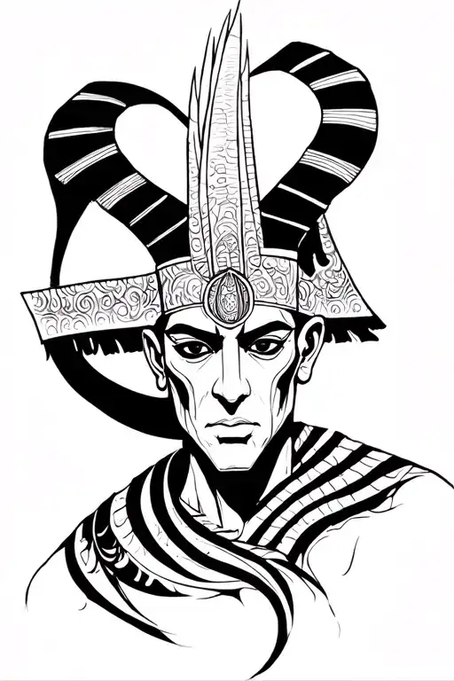 God Ra Like A Tall And Skinny Guy Looking