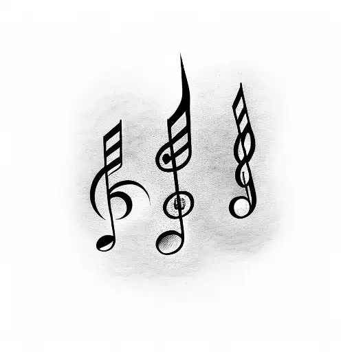 Musical Notes Uniting Friends