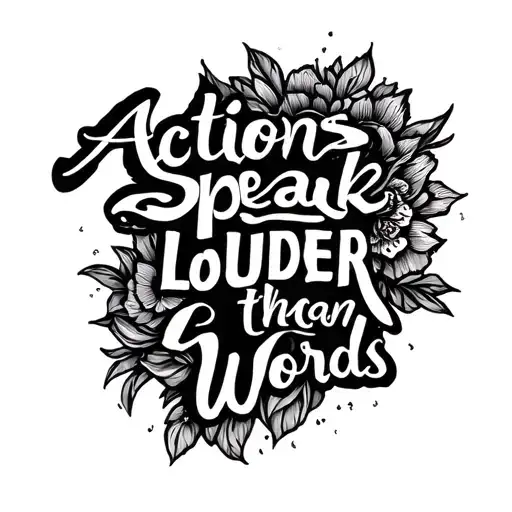 Actions Speak Louder Than Words