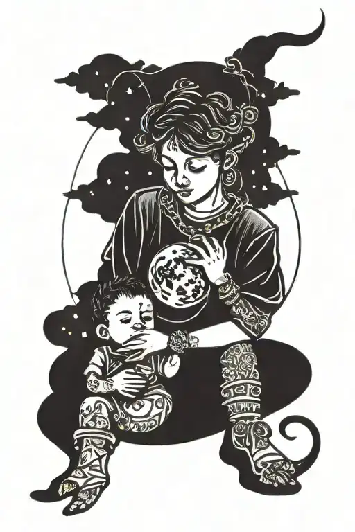 Boy Mom Enchanted Moon