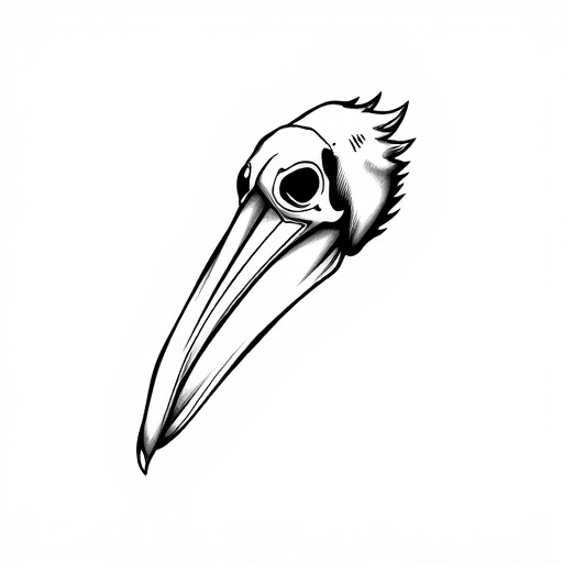 Pelican Skull