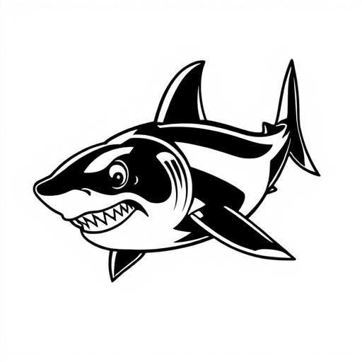 Cartoon Shark