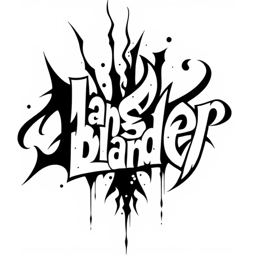 Gangster Calligraphy