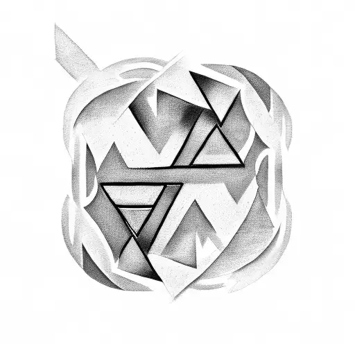 Design A Tattoo Inspired By A Mysterious Symbol Or Cryptic Message
