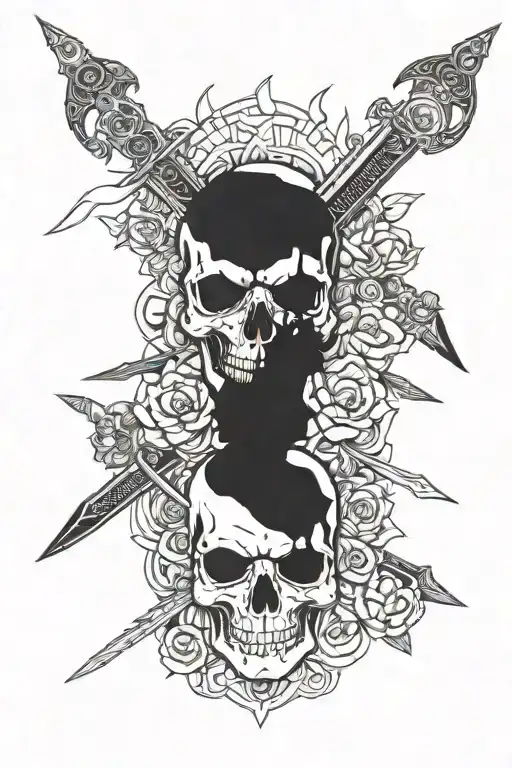 Skull Weapons Eye