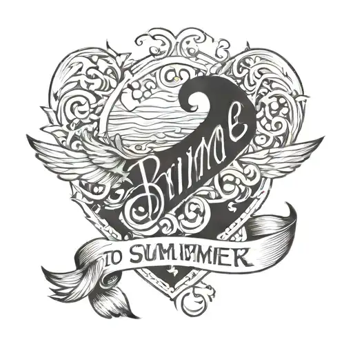 Bring Me Back To Summer 19 Lettering