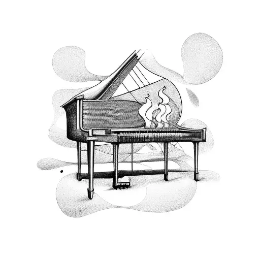 Combine A Piano And A Sword In A Unique Design