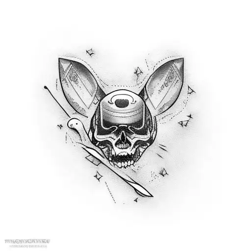 Airplane Tattoo Starting From The Ring Finger And Extending To The Arm