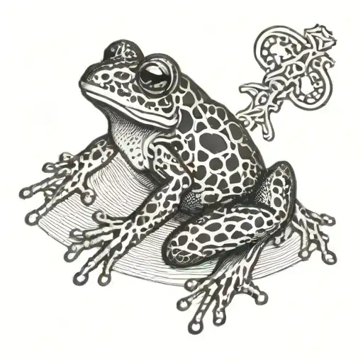 Frog With Cross