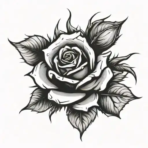 Rose With Thorns