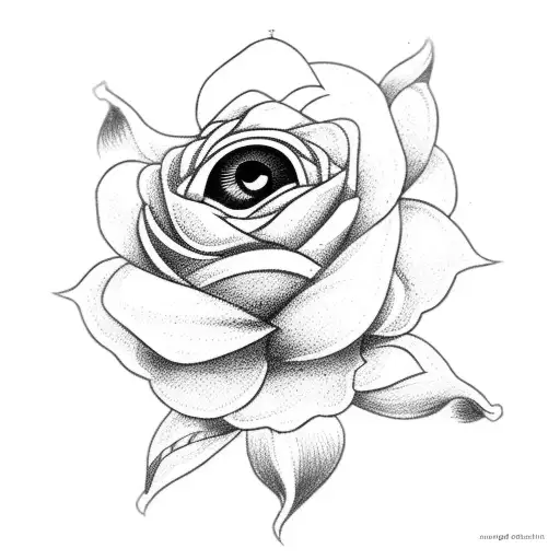 Evil Eye Gardenia Armband