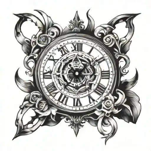 Clock Hands Pointing