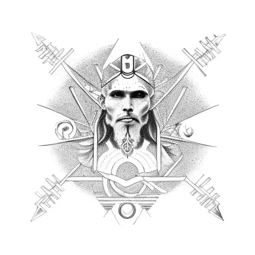 Dna Strang Mit Baum Des Lebens In Der Mitte Das Ra Ankh Horus Symbol