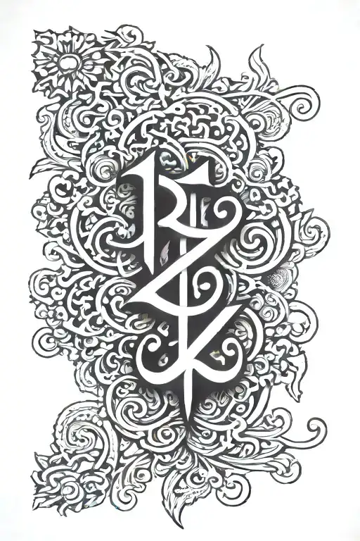 The Word 'Brave' Written In Khmer