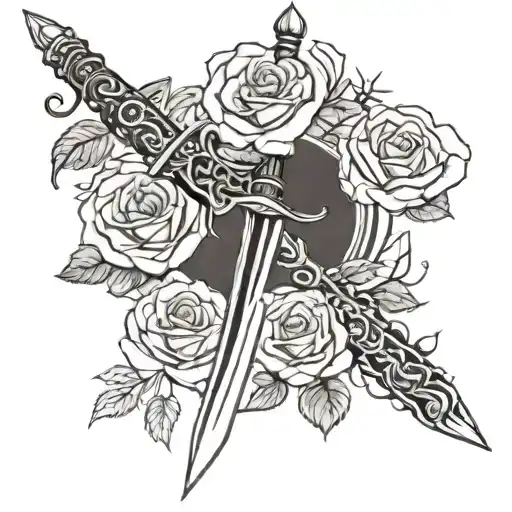 Sword And Roses