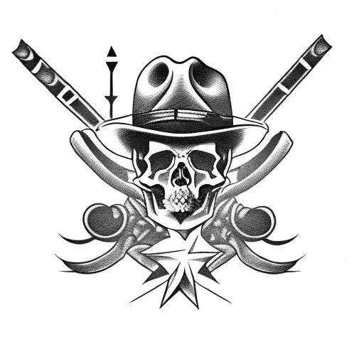 Cowboy Skull