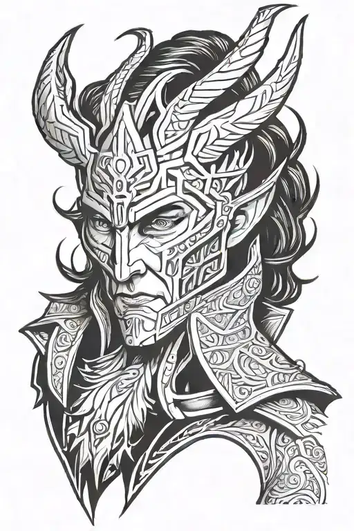 Loki God Of Mischief Bust Warrior